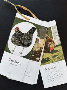 Daphne Confar 2025 Chickens Calendar