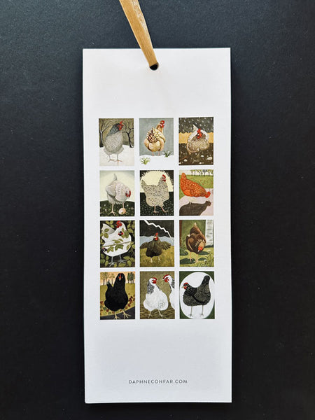 Daphne Confar 2025 Chickens Calendar